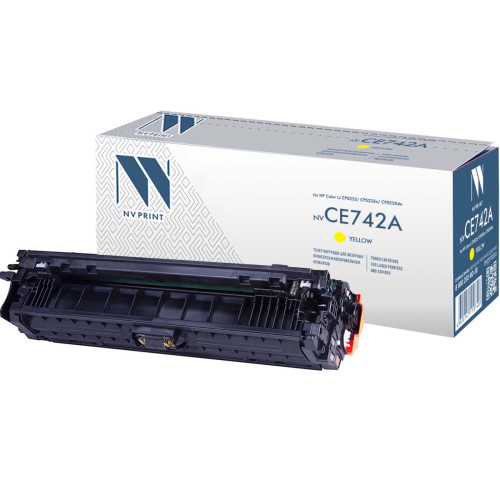 Картридж NVP совместимый NV-CE742A Yellow код NV-CE742AY