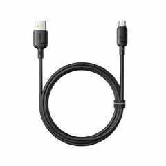 Интерфейсный кабель Baseus Silky USB to Type-C 100W 2m Black (P10377703113-01)