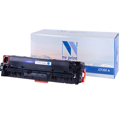 Картридж NVP совместимый NV-CF381A Cyan код NV-CF381AC
