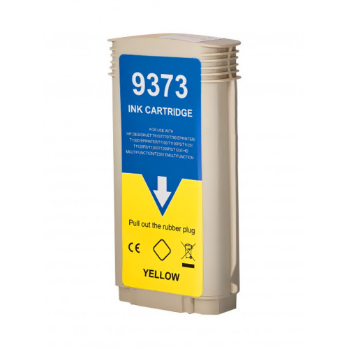 Струйный картридж NV Print 72 (NV-C9373A) Yellow для HP DesignJet T610, T770, T790, T1100, T1120, T1200 (130 мл) совместимый