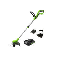Триммер аккумуляторный Greenworks 2110407UB 24V 305 см с 1хАКБ 4Ач и ЗУ