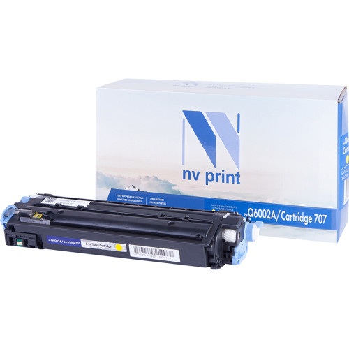 Картридж NVP совместимый NV-Q6002A/NV-707 Yellow код NV-Q6002A/707Y