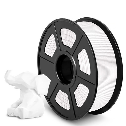 Филамент NV PRINT PLA+ White для 3D печати диаметр 1.75мм длина 330 метров масса 1 кг код NV-3D-PLA-P-WHITE