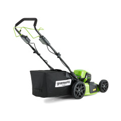 Газонокосилка аккумуляторная Greenworks 2502907UBB 60V 46 см самоходная бесщеточная c 1хАКБ 4Ач и ЗУ