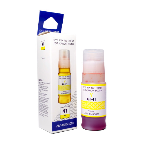 Чернила NVP GI-41 Y (NV-4545C001) для Canon Pixma G1420, G2420 (70 мл) Yellow (в коробке) совместимые