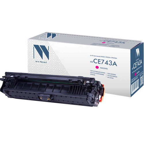 Картридж NVP совместимый NV-CE743A Magenta код NV-CE743AM