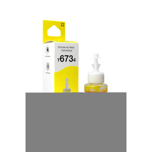Чернила T6734 (NV-C13T67344A) для аппаратов Epson (70 ml) Yellow совместимые