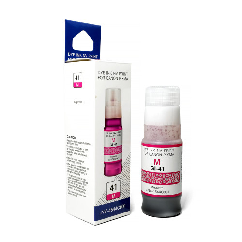 Чернила NVP GI-41 M (NV-4544C001) для Canon Pixma G1420, G2420 (70 мл) Magenta (в коробке) совместимые