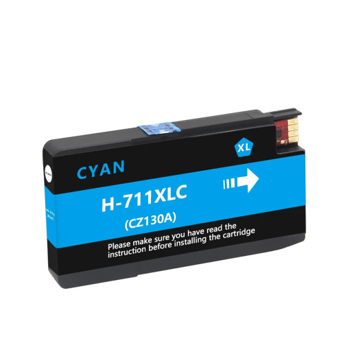 Струйный картридж NV Print 711 (NV-CZ130A) Cyan для HP Designjet T120/T520 (27 мл) совместимый