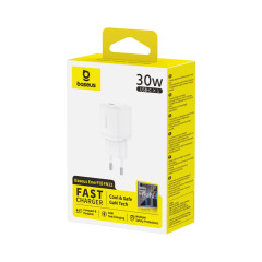 Адаптер питания Baseus EnerFill FN22 Fast Charger 1C 20W EU Moon White