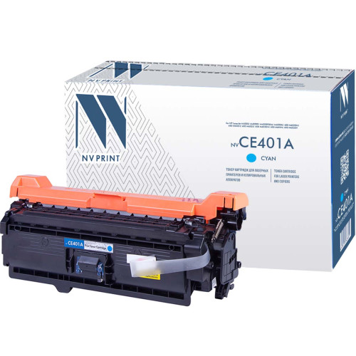 Картридж NVP совместимый NV-CE401A Cyan код NV-CE401AC