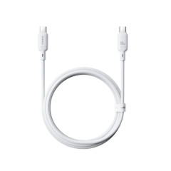 Интерфейсный кабель Baseus Silky Type-C to Type-C 100W 1m White(P10377704213-00)