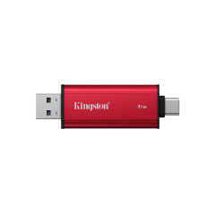 Внешний SSD диск Kingston 1TB Dual Portable Красный
