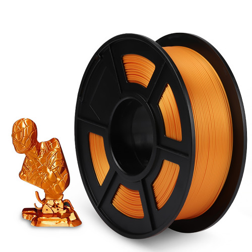 Филамент NV PRINT Silk PLA+Brass для 3D печати диаметр 1.75мм длина 330 метров масса 1 кг код NV-3D-SILK-PLA-P-BRASS