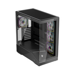Компьютерный корпус 1STPLAYER FIREBASE GM7 Black без Б/П