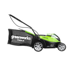 Газонокосилка аккумуляторная Greenworks 2501907UA 40V 35 см c 1хАКБ 2 Ач и ЗУ