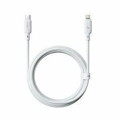 Интерфейсный кабель Baseus Silky Type-C to iP 20W 2m White (P10377700213-01)