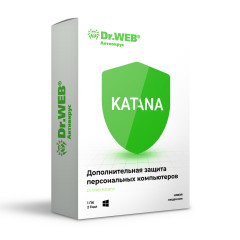 Антивирус Dr.Web Katana 24М 1 ПК новая лицензия.