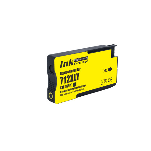 Струйный картридж NV Print 712 (NV-3ED69A) Yellow для HP DJ T210/T630 (29 мл) совместимый