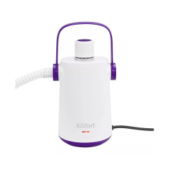 Пароочиститель Kitfort КТ-9109-1 бело-фиолетовый