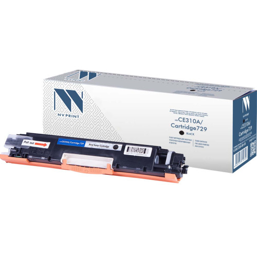 Картридж NVP совместимый NV-CE310A/NV-729 Black код NV-CE310A/729Bk