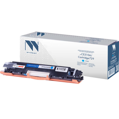 Картридж NVP совместимый NV-CE311A/NV-729 Cyan код NV-CE311A/729C
