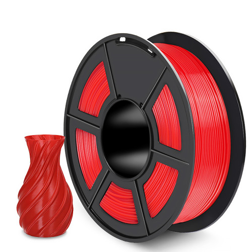 Филамент NV PRINT PETG Red для 3D печати диаметр 1.75мм длина 330 метров масса 1 кг код NV-3D-PETG-RED