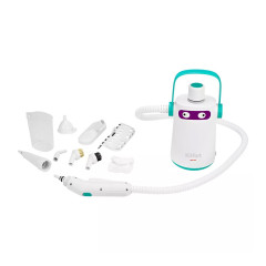 Пароочиститель Kitfort КТ-9109-3 бело-бирюзовый